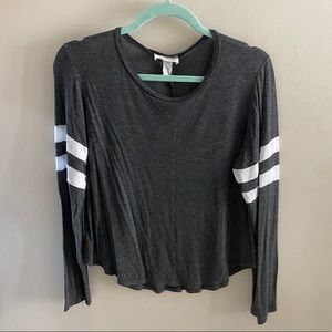 Revive Grey Jersey Style Longsleeve